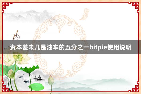 资本差未几是油车的五分之一bitpie使用说明