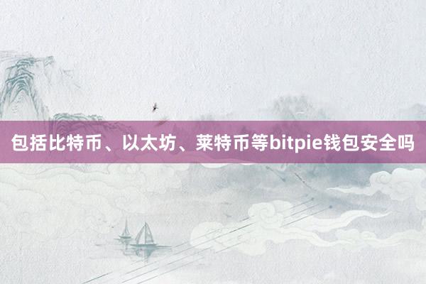 包括比特币、以太坊、莱特币等bitpie钱包安全吗