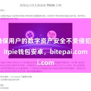 确保用户的数字资产安全不受侵犯bitpie钱包安卓，bitepai.com